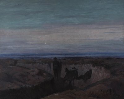 Dawn on the Ouse Trench, 1918 av Maurice Galbraith Cullen