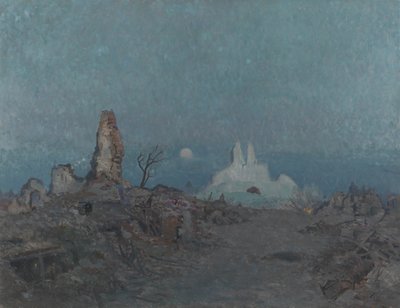 The Sunken Road, Hangard, 1918 av Maurice Galbraith Cullen