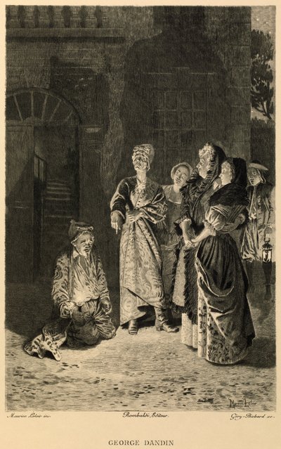 Georges Dandin av Moliere av Maurice Leloir