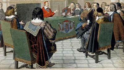 Frankrikes historia: Kardinal Richelieu (Armand Jean du Plessis av Maurice Leloir