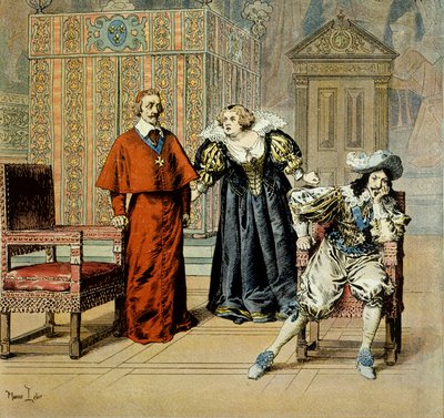 Frankrikes historia: Dupernas dag: kardinal de Richelieu (Armand Jean du Plessis av Maurice Leloir