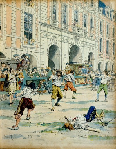Frankrikes historia: Ny redigering (lag) av kardinal Richelieu (Armand Jean du Plessis av Maurice Leloir