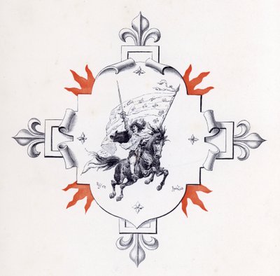 Illustration för De tre musketörerna (gravyr) av Maurice Leloir