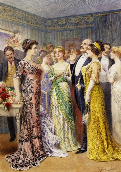 Scener från La Rampe av Maurice Leloir