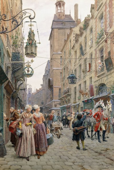 Den livliga gatan av Maurice Leloir