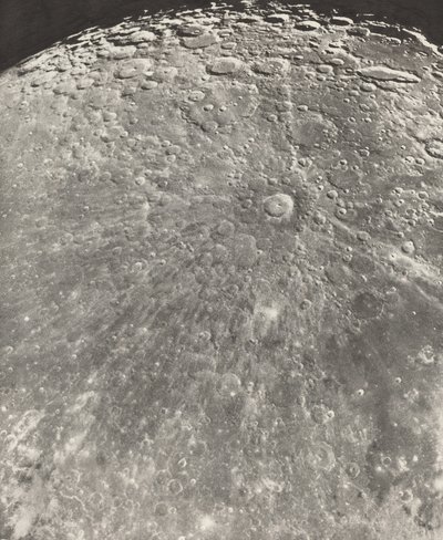 Fotografera Lunar Radiation from Tycho - Ascending Phase, 1899 av Maurice Loewy
