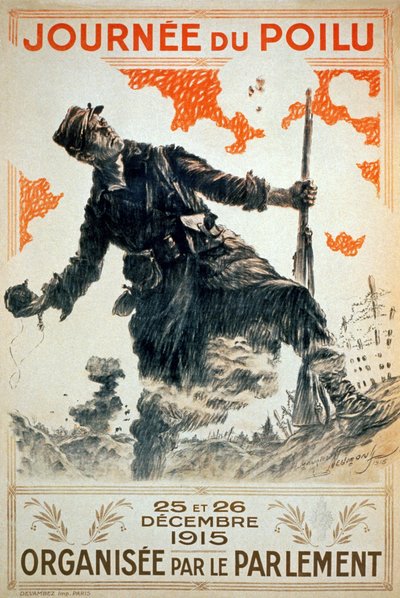 Den håriga dagen, 1915 av Maurice Louis Henri Neumont