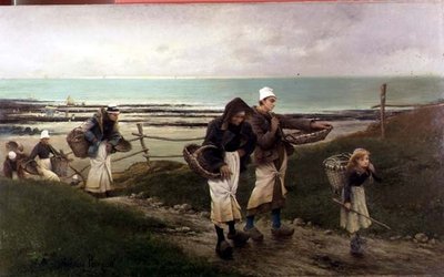 Bretonska scenen av Maurice Poirson