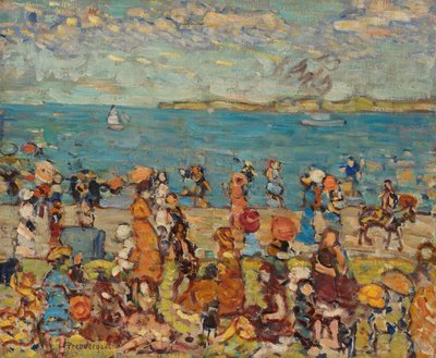 Strandscen av Maurice Prendergast
