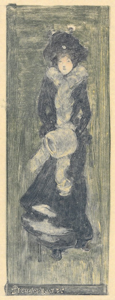 Lady Su Hui och hennes verspussel av Maurice Brazil Prendergast