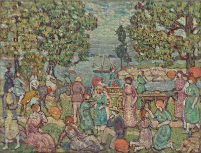 På stranden, nr 3 av Maurice Prendergast