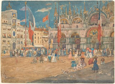 Markusplatsen av Maurice Prendergast