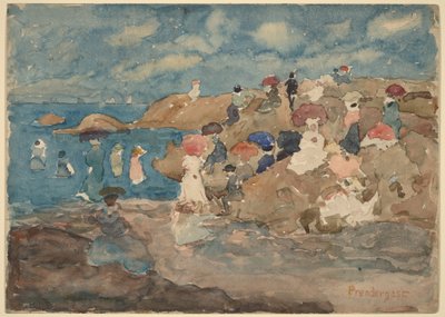 Revere Beach av Maurice Prendergast