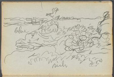 Skissbok - The Granite Shore Hotel, Rockport, sidan 121: Shore av Maurice Prendergast