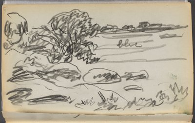Skissbok - The Granite Shore Hotel, Rockport, sidan 171: Landskap av Maurice Prendergast