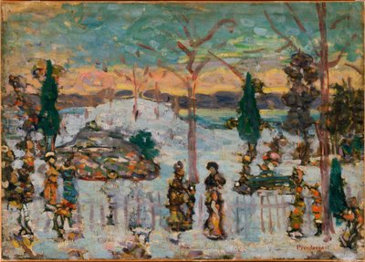 Snö i april av Maurice Prendergast