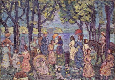 Sommar, New England av Maurice Prendergast