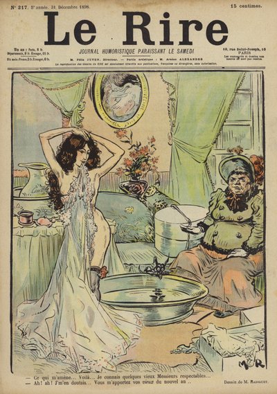 Illustration för Le Rire av Maurice Radiguet