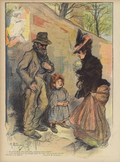 Illustration för Le Rire av Maurice Radiguet