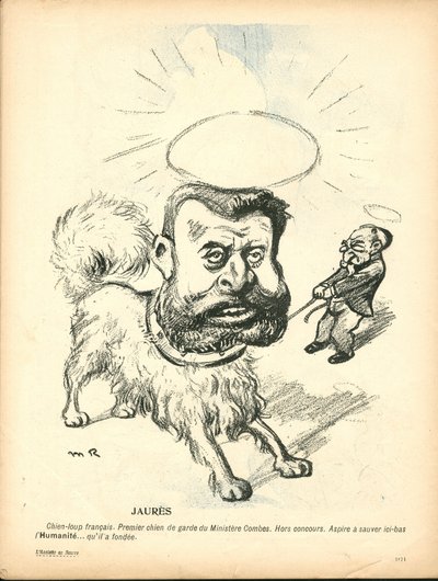 Smörtallriken, nummer 191, satirisk i färg av Maurice Radiguet
