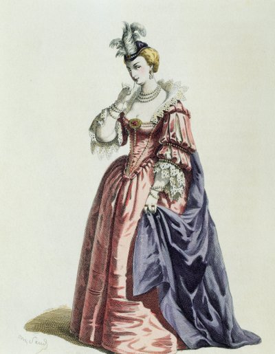 Isabella år 1600, av Maurice Sand (1823-1889) av Maurice Sand