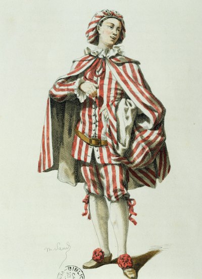 Mezzetino, av Maurice Sand (1823-1889) av Maurice Sand