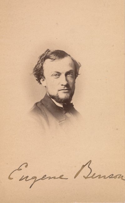 Eugene Benson, 1860-talet. av Maurice Stadtfeld