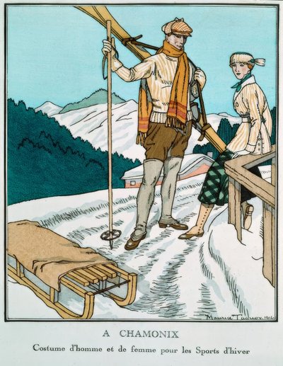 A Chaomnix / Vintersportdräkt för män och kvinnor av Maurice Taquoy