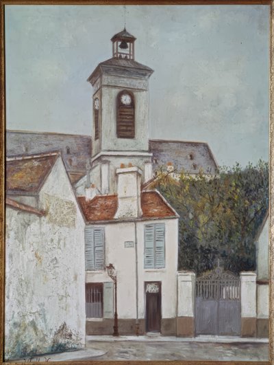 Die Kirche Sainte-Marguerite von Maurice Utrillo
