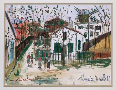 Montmartre von Maurice Utrillo