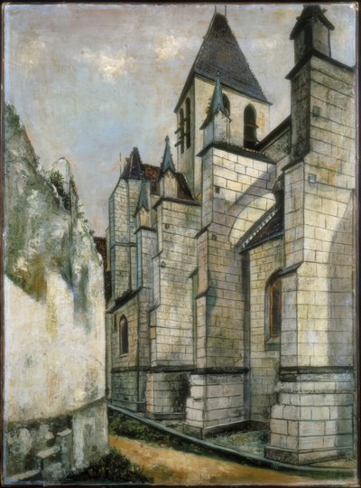 Notre-Dame i Étampes av Maurice Utrillo