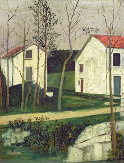 Ravin de Presles (olja på duk) av Maurice Utrillo