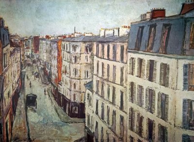 Rue de la Jonquière av Maurice Utrillo