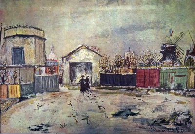 Filosofernas torn av Maurice Utrillo