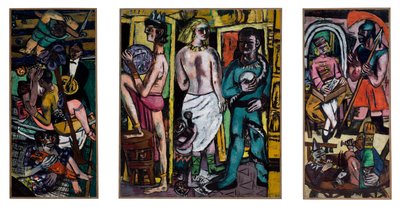 Akrobater av Max Beckmann