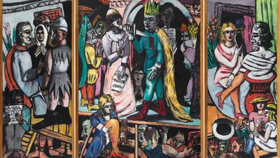 Skådespelare av Max Beckmann