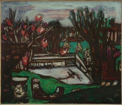 Alter Swimmingpool av Max Beckmann