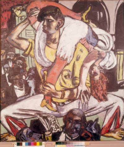 Apachentanz av Max Beckmann