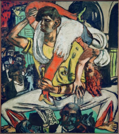 Apachentanz av Max Beckmann