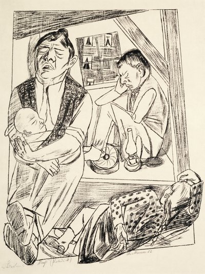 På natten av Max Beckmann
