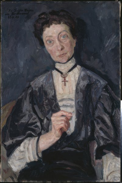 Porträtt av grevinnan S. vom Hagen av Max Beckmann