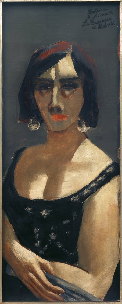 Bild Hertiginna av Malvedi av Max Beckmann
