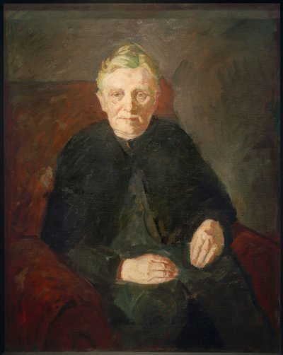 Porträtt av modern av Max Beckmann