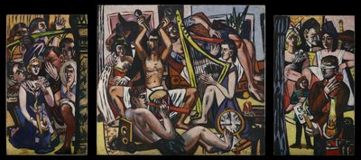 Blind mans bluff av Max Beckmann