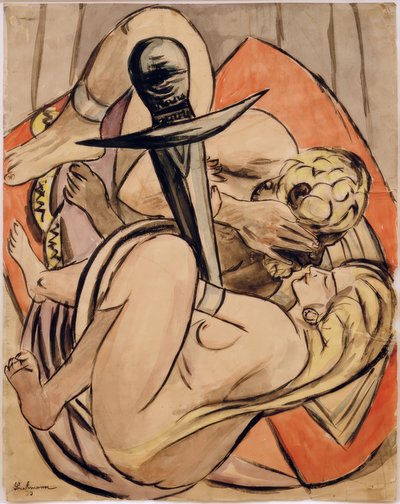 bror och syster av Max Beckmann