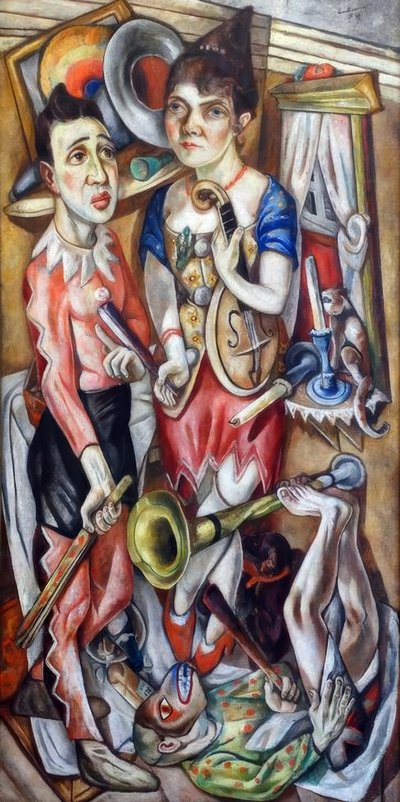 Karneval av Max Beckmann