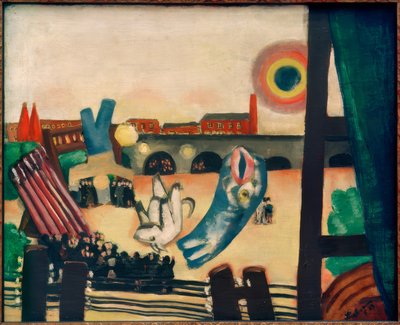 kinesiska fyrverkerier av Max Beckmann