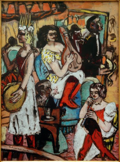 Damenkapelle av Max Beckmann