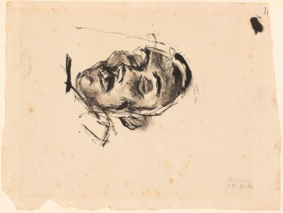 Död ryss av Max Beckmann