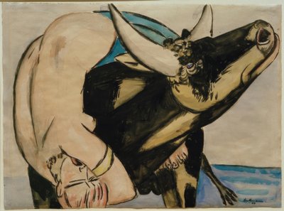 Rånet av Europa av Max Beckmann